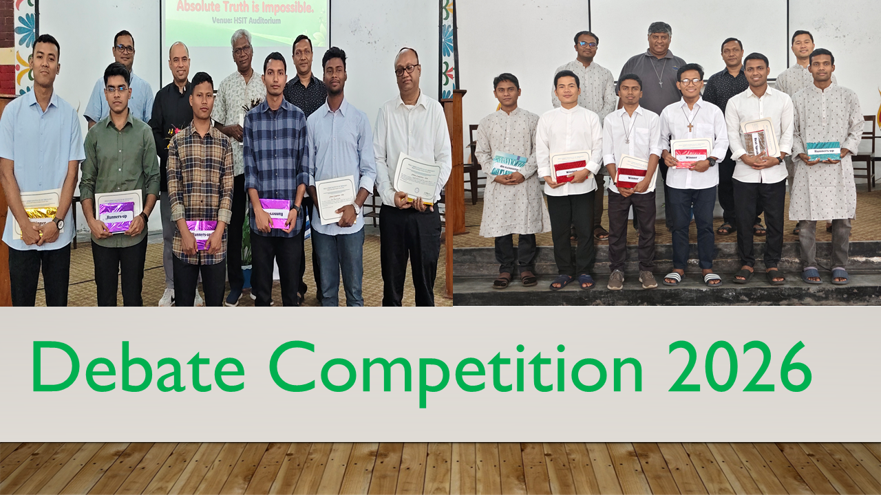 Philosophy and Theology Students Participate in Engaging Debate Competition at HSIT
