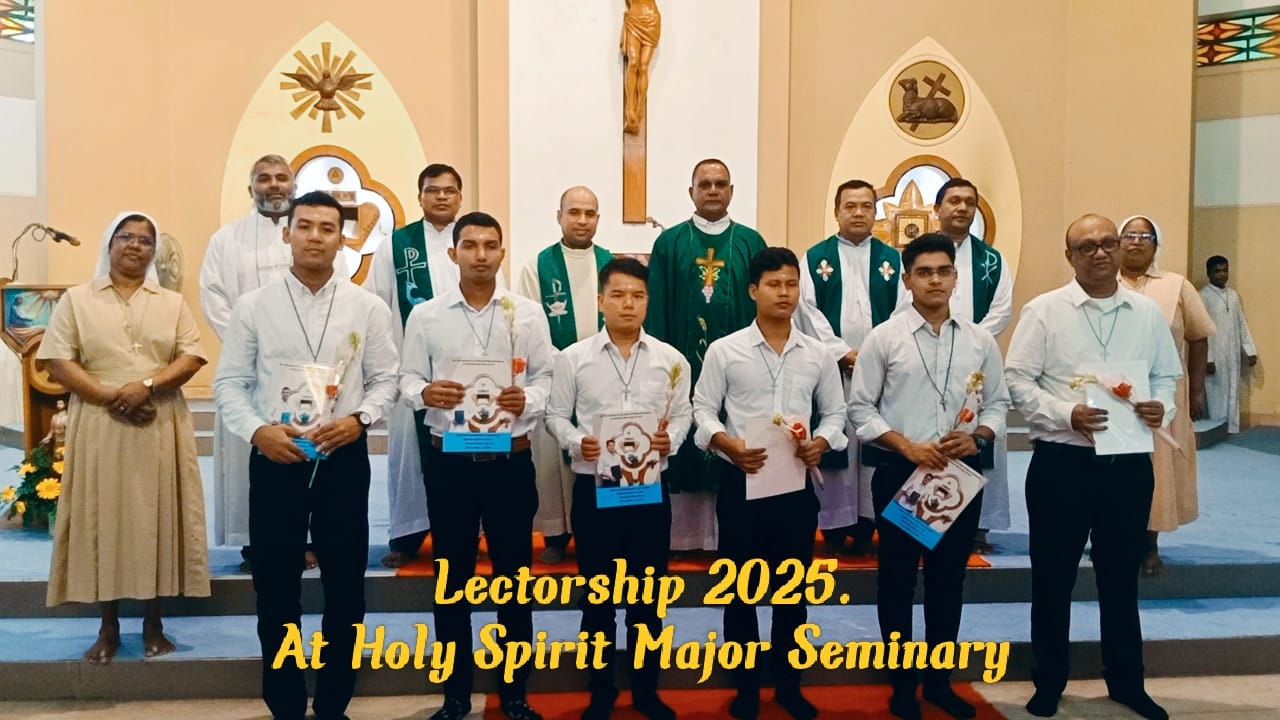 Six Seminarians Receive the Ministry of Lectorship at Holy Spirit Major Seminary