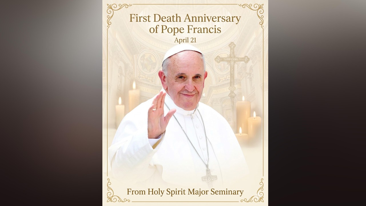 1st Death Anniversary of Pope Francis